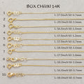 Launch Promo: 14K Gold PVD Stainless Steel Necklace Ready to Wear - Sold Per Piece