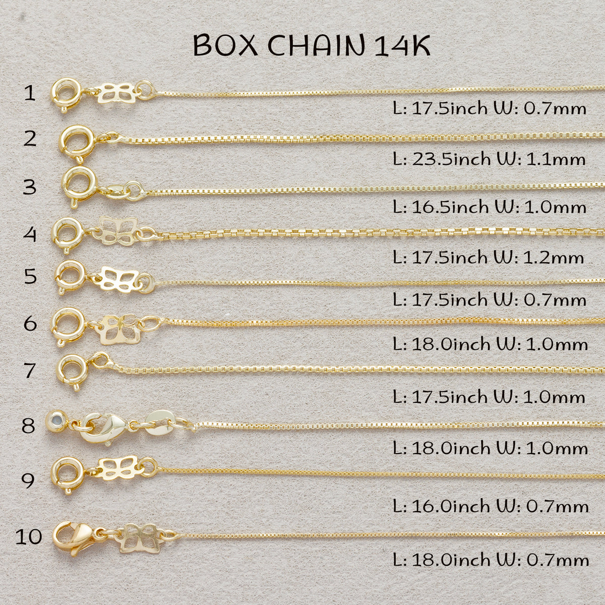 Launch Promo: 14K Gold PVD Stainless Steel Necklace Ready to Wear - Sold Per Piece