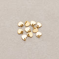 Launch Promo: 24K Gold PVD Stainless Steel Minimalist Love Heart Charm | Sold Each