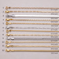 24K Gold Plated Chain Herringbone, Cocoon, Twist, Snake Necklace Ready to Wear