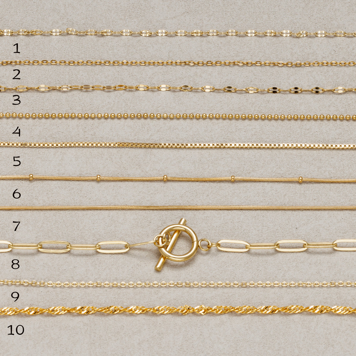 Launch Promo: Gold PVD Stainless Steel Necklace Ready to Wear - Sold Per Piece