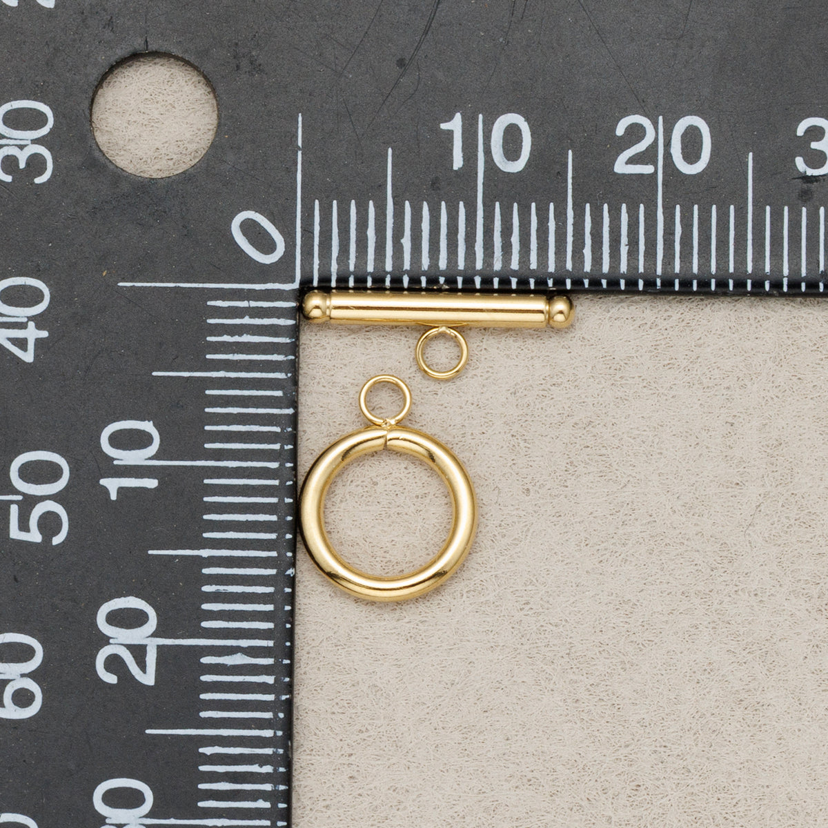 Launch Promo: Gold PVD Minimalist Toggle Clasps Closure Findings | Sold Each